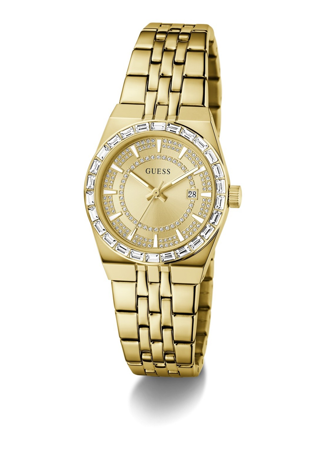 GUESS Vera horloge GW1119L2 - detail goud