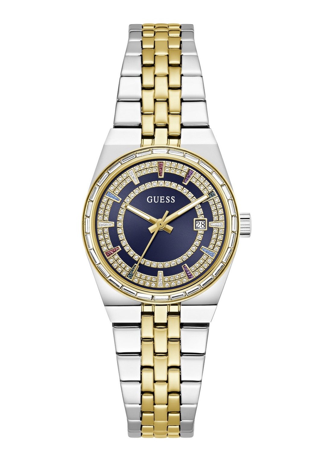 GUESS Vera horloge GW1119L3 - voorkant 2 zilver