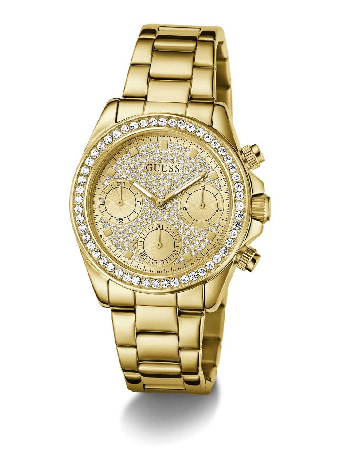 GUESS Victoria horloge GW1037L2 - detail 2 goud