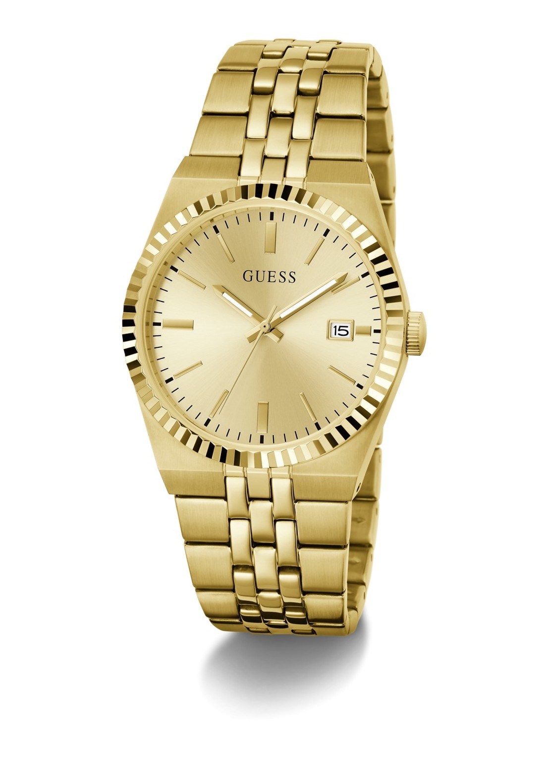 GUESS Vincent horloge GW1153G2 - detail goud