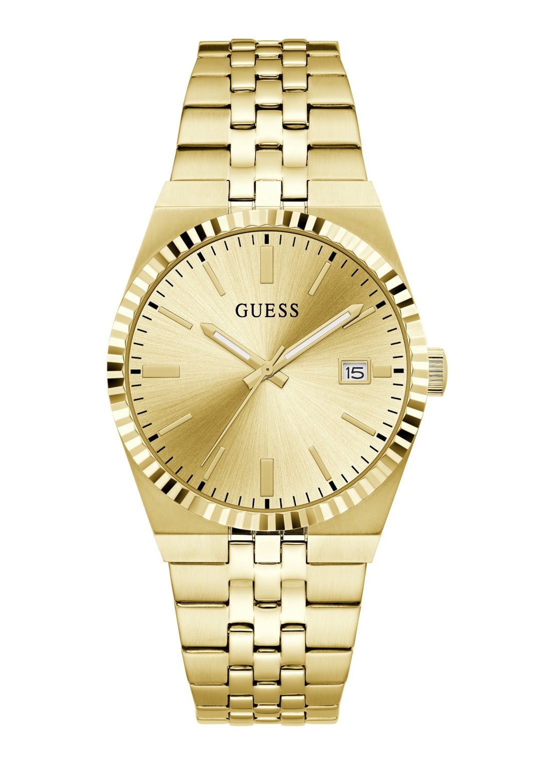 GUESS Vincent horloge GW1153G2 - voorkant 2 goud