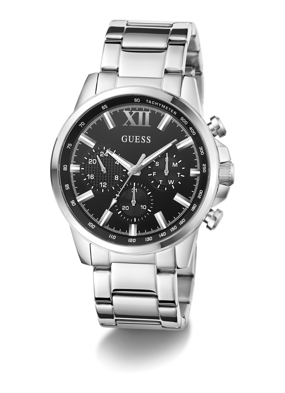 GUESS Walker horloge GW0900G1 - detail 3 zilver