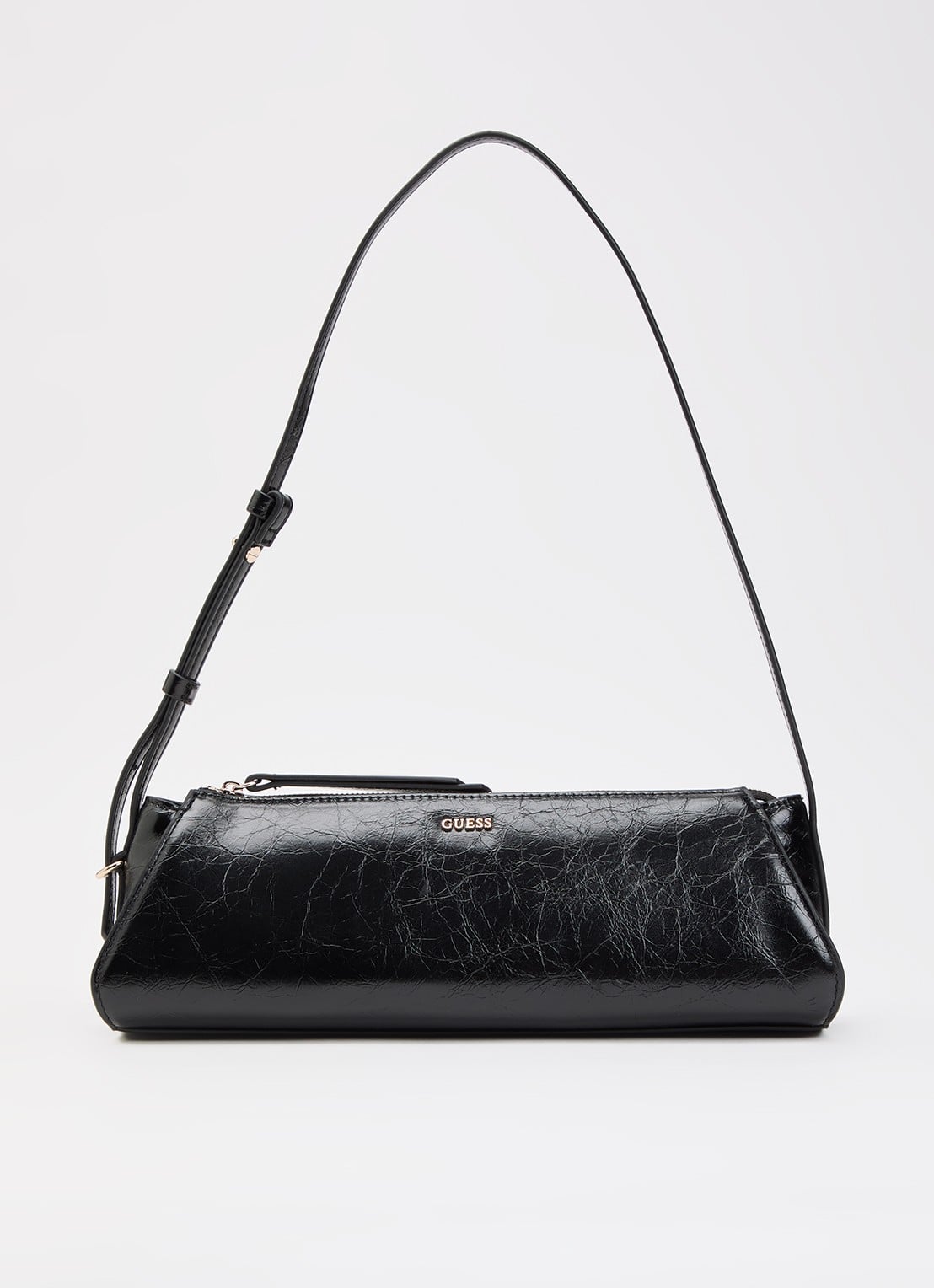 GUESS Xena schoudertas met logo - voorkant 5 zwart