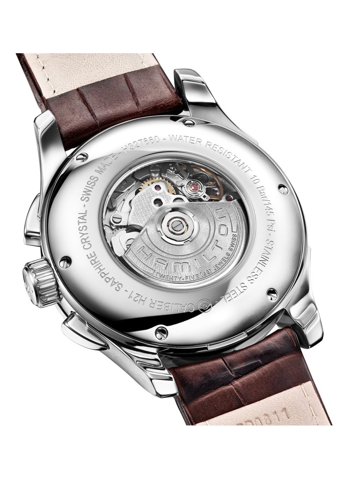 Hamilton Horloge Jazzmaster H32766513 - detail 3 zilver