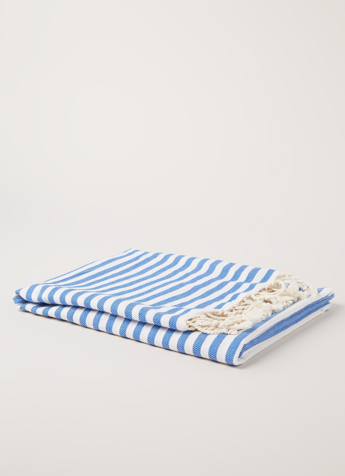 Hammam34 Succulent Love Hammam strandlaken 170 x 90 cm - voorkant 2 blauw
