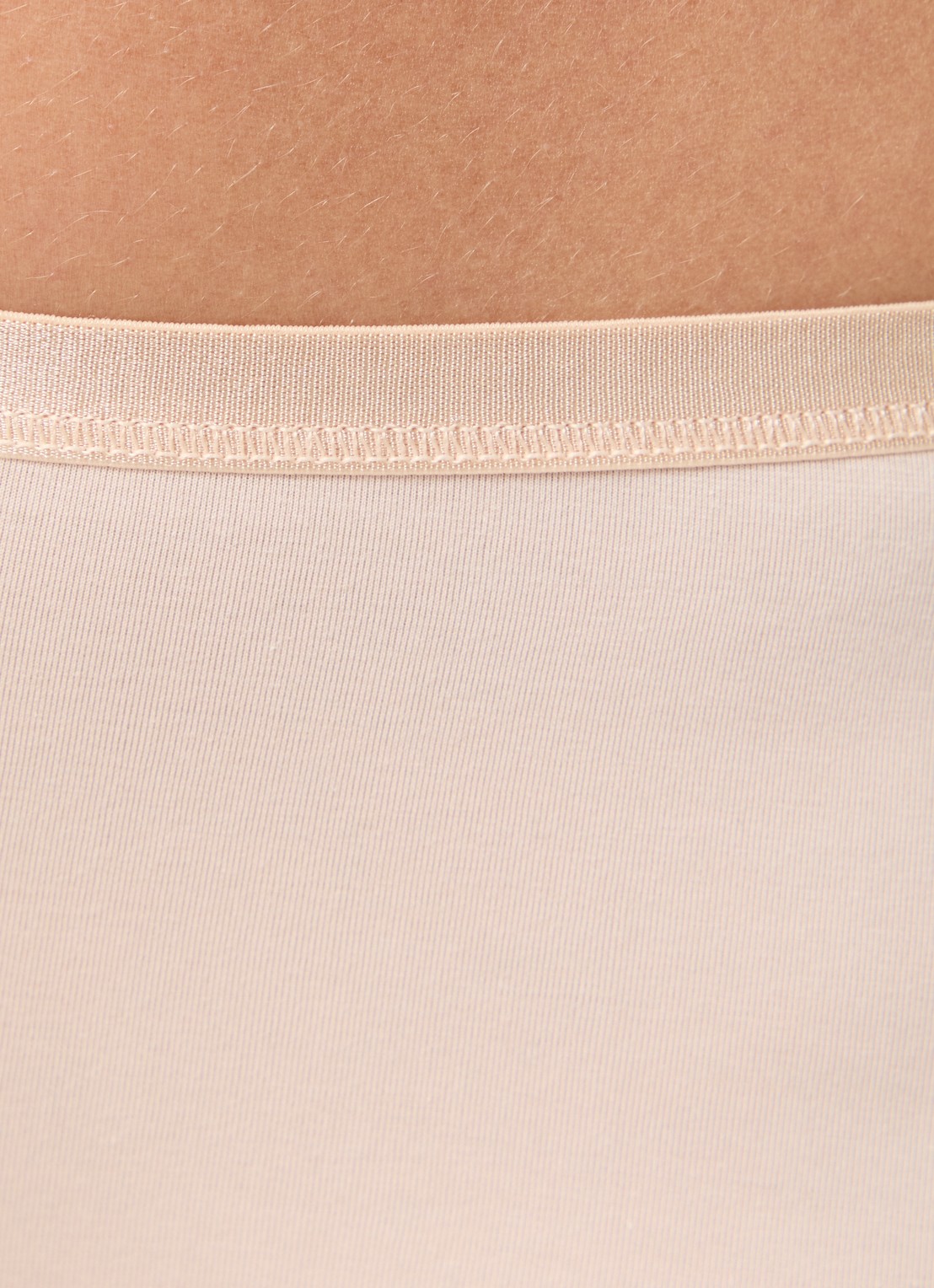 Hanro Cotton Sensation shorty - detail 4 beige