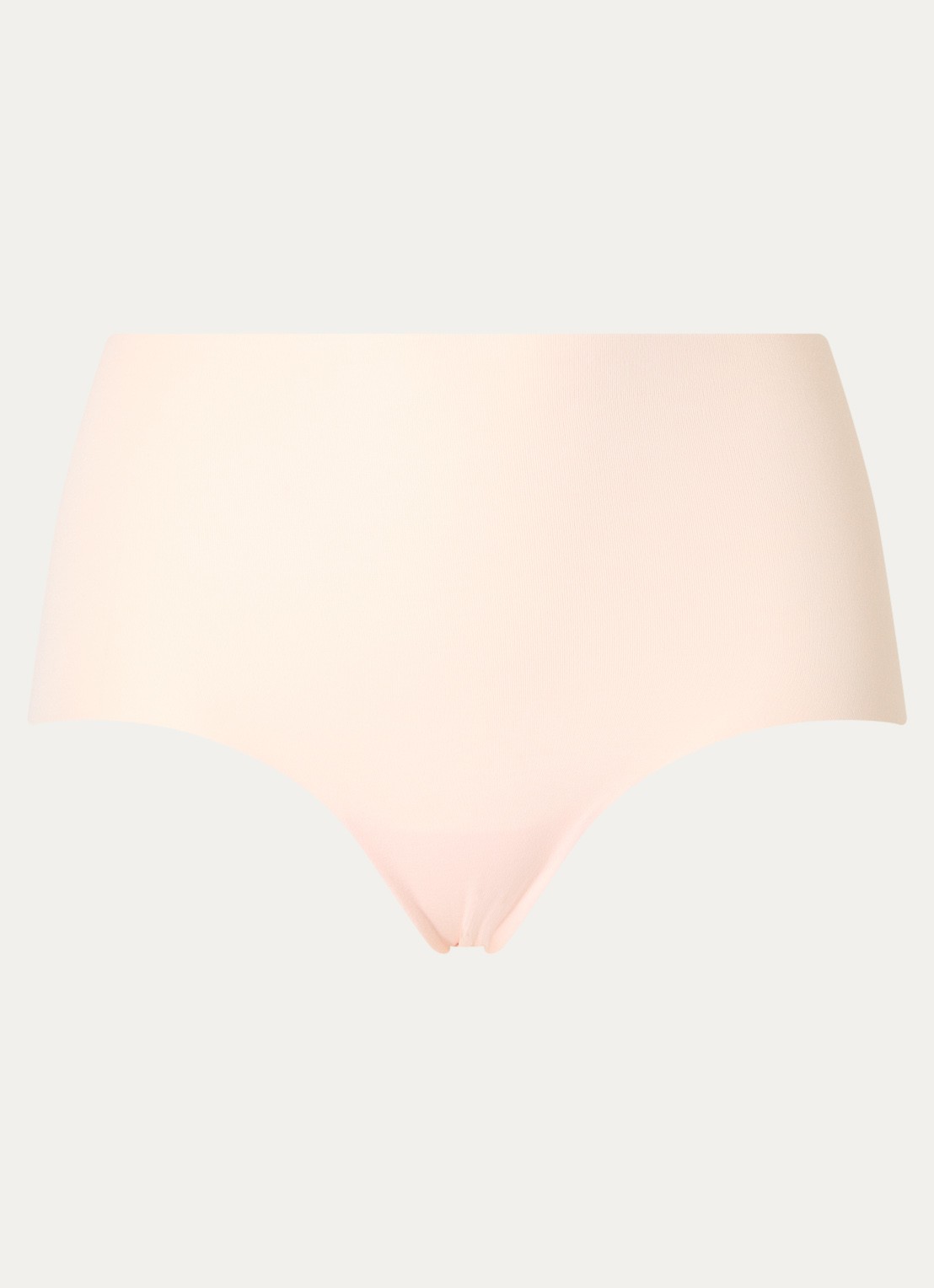 Hanro High waisted naadloze slip - voorkant creme