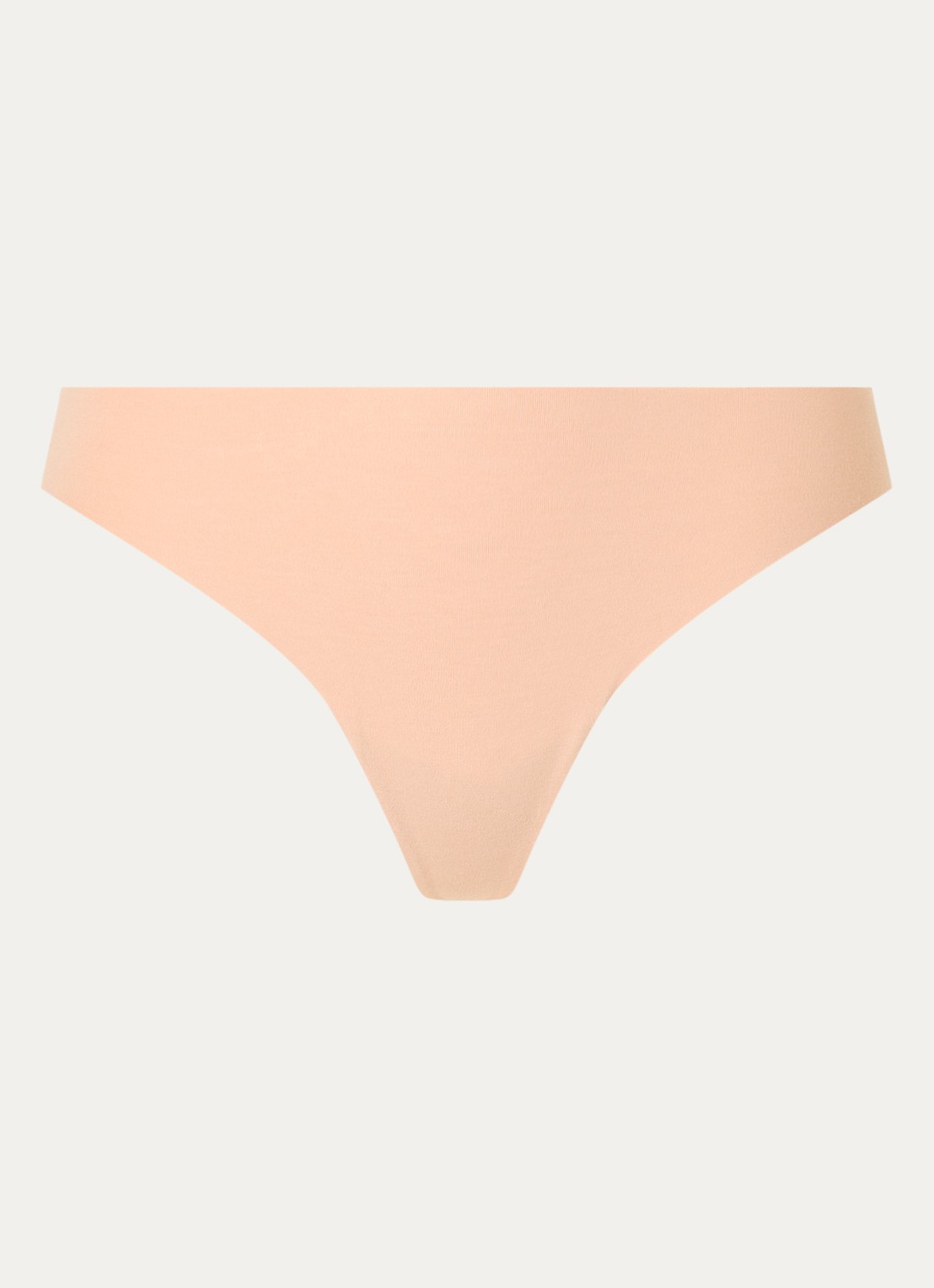 Hanro Naadloze string - voorkant beige