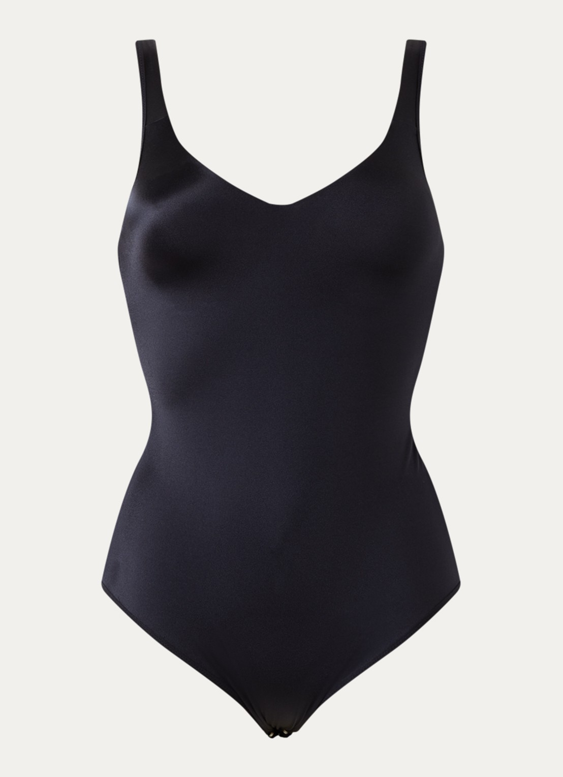 Hanro Soft Embrace body van jersey - voorkant zwart