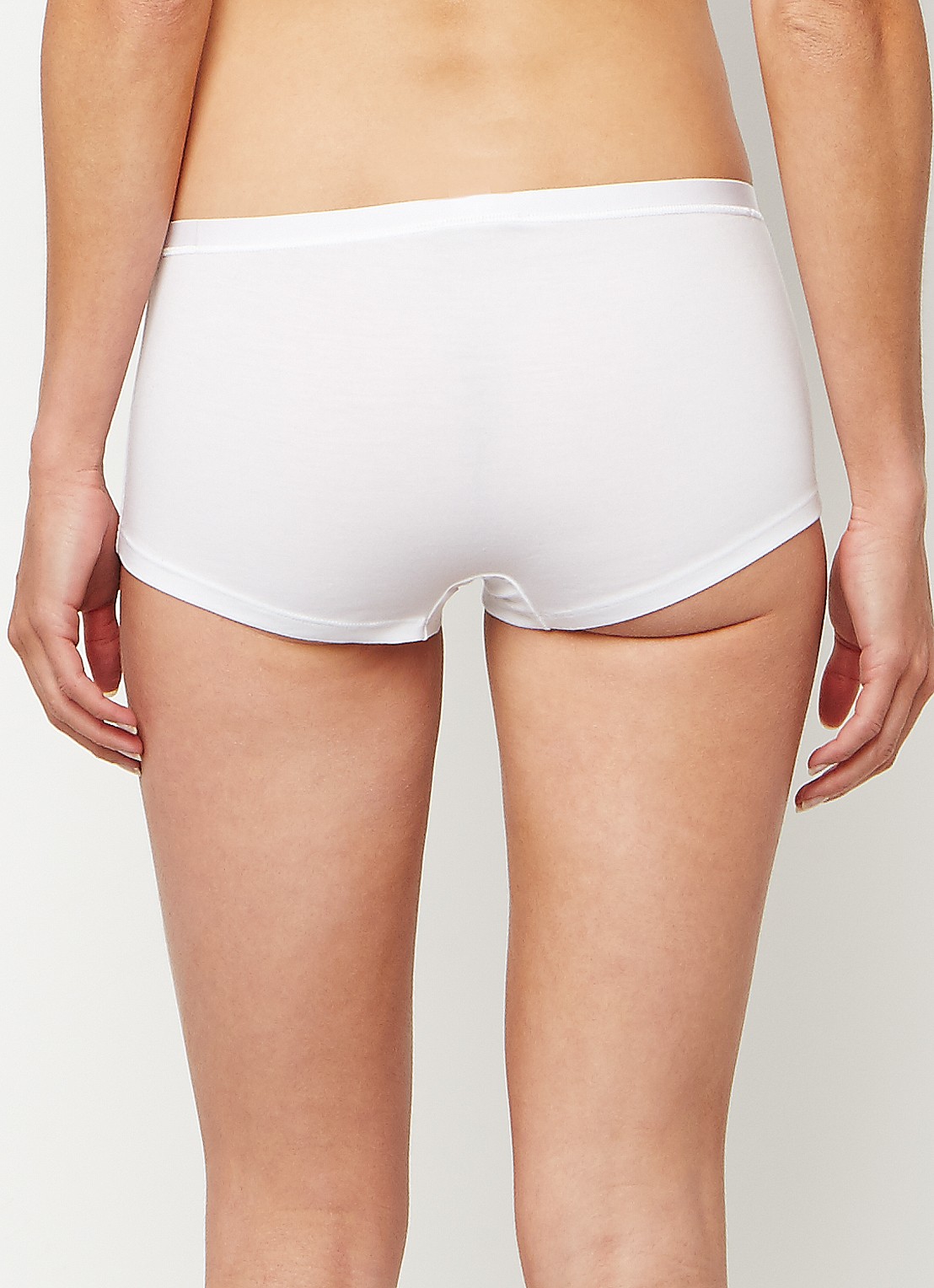 Hanro Soft Touch shortje - achterkant wit