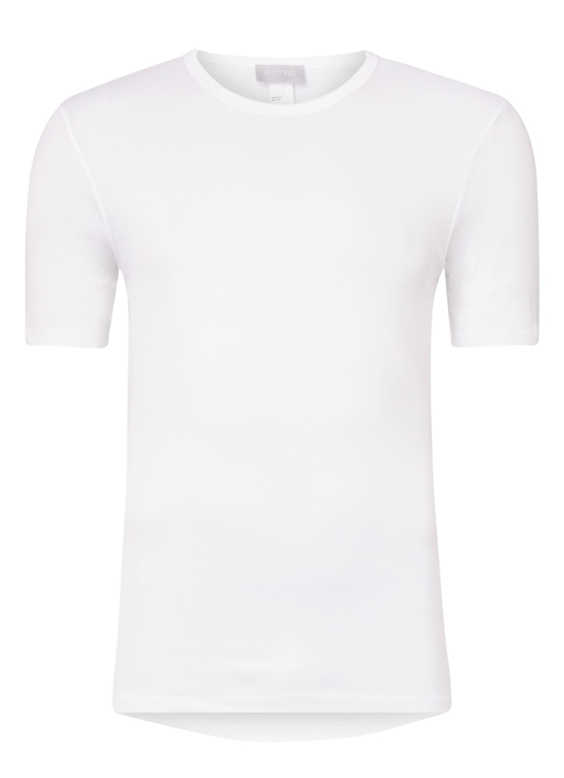 Hanro T-shirt van gemerceriseerd katoen - voorkant 2 wit