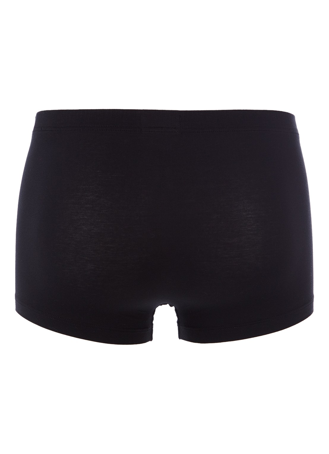 Hanro Trunk Cotton Sensation boxershort van Pima katoen - achterkant zwart