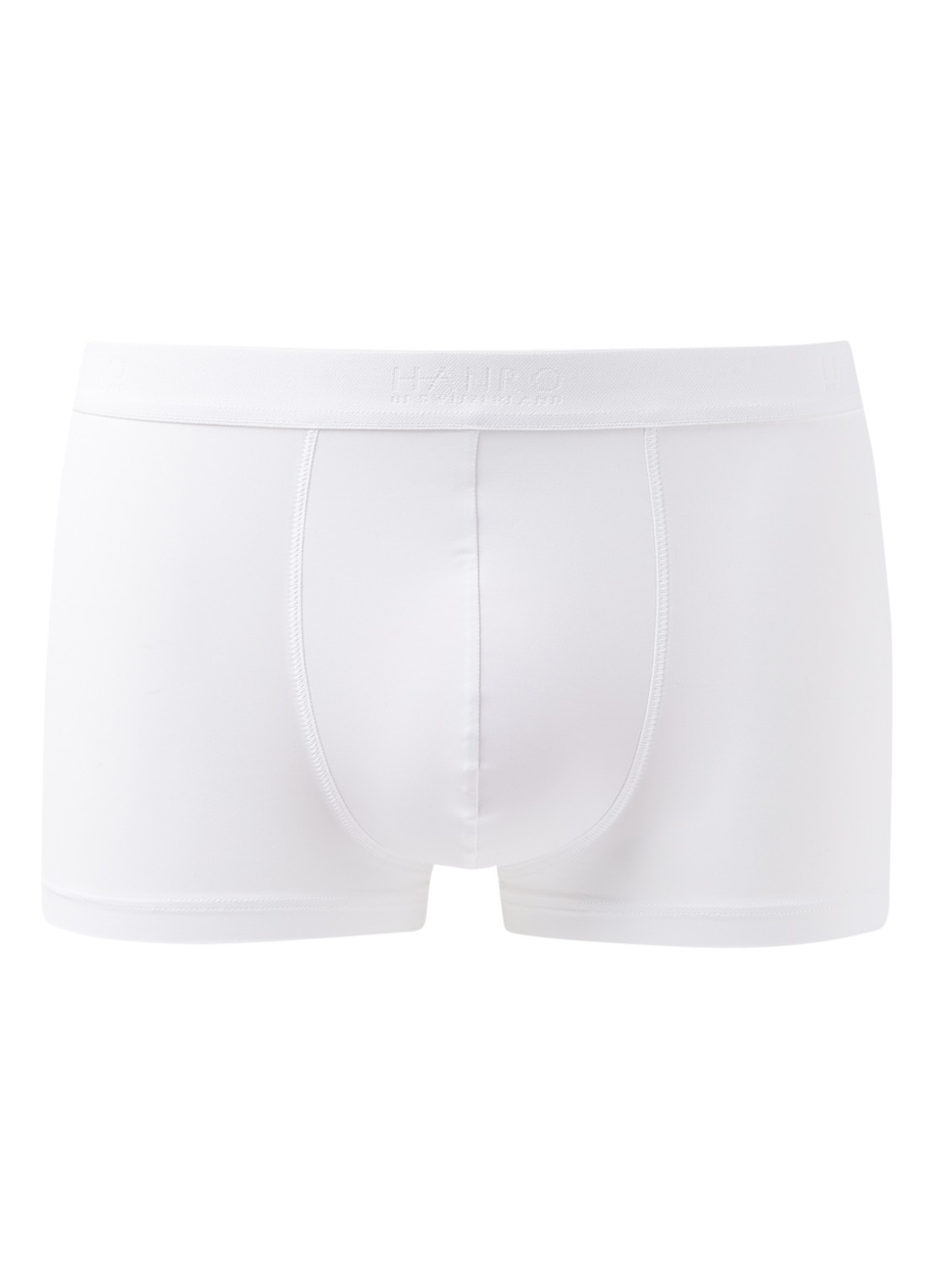 Hanro Trunk Micro Touch boxershort in uni - voorkant 2 wit