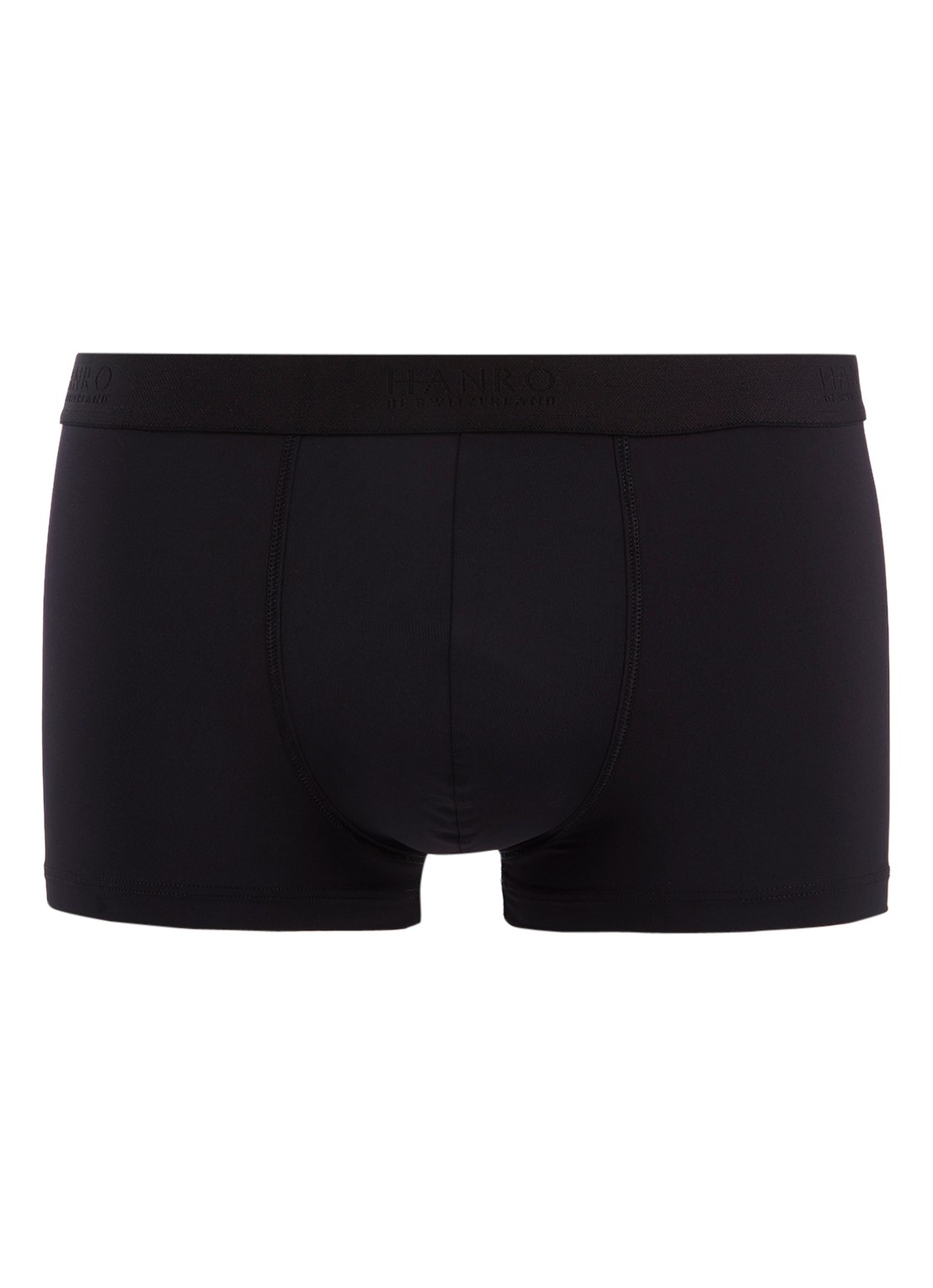 Hanro Trunk Micro Touch boxershort van microfiber - voorkant zwart