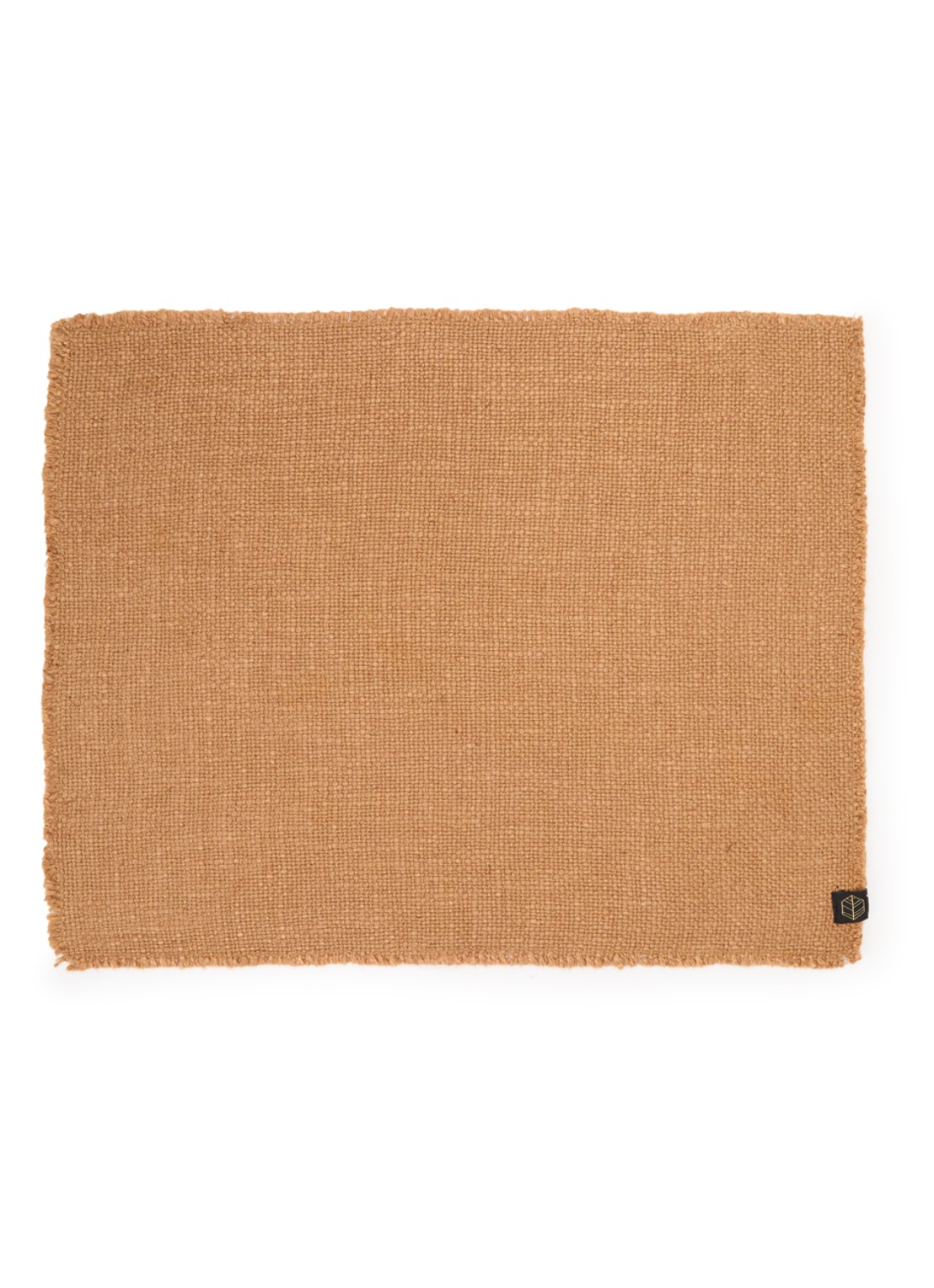Haomy California placemat 35 x 45 cm - voorkant cognac