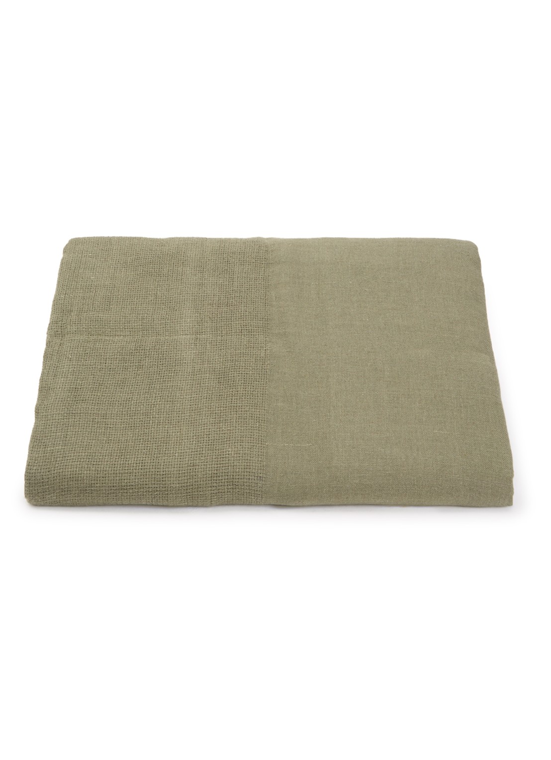 Haomy Pisa tafelkleed 170 x 250 cm - voorkant olijfgroen