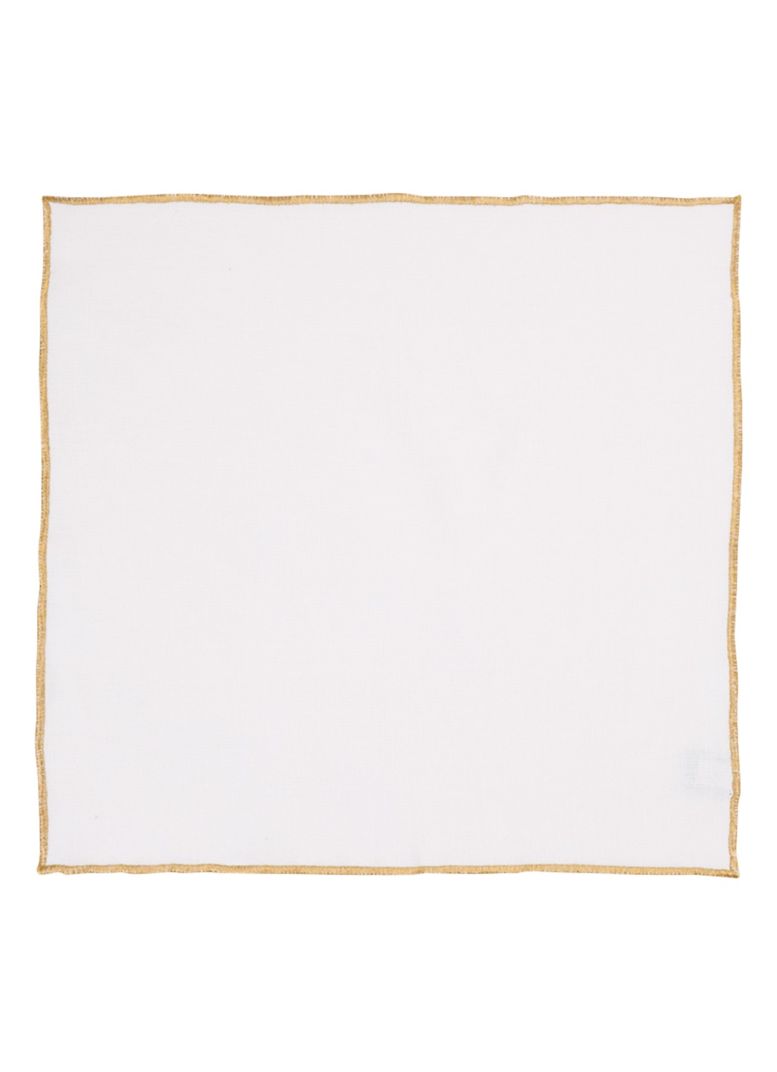Haomy Verone servet 40 x 40 cm  - voorkant wit
