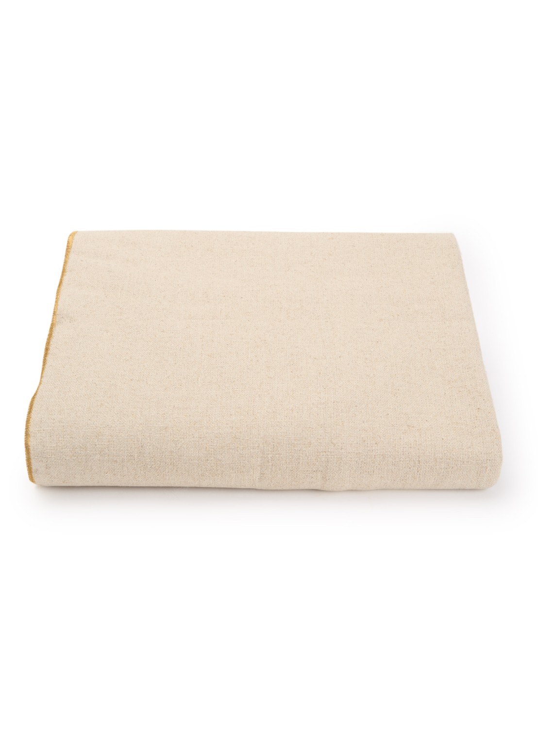 Haomy Verone tafelkleed van linnen 160 x 250 cm - voorkant beige
