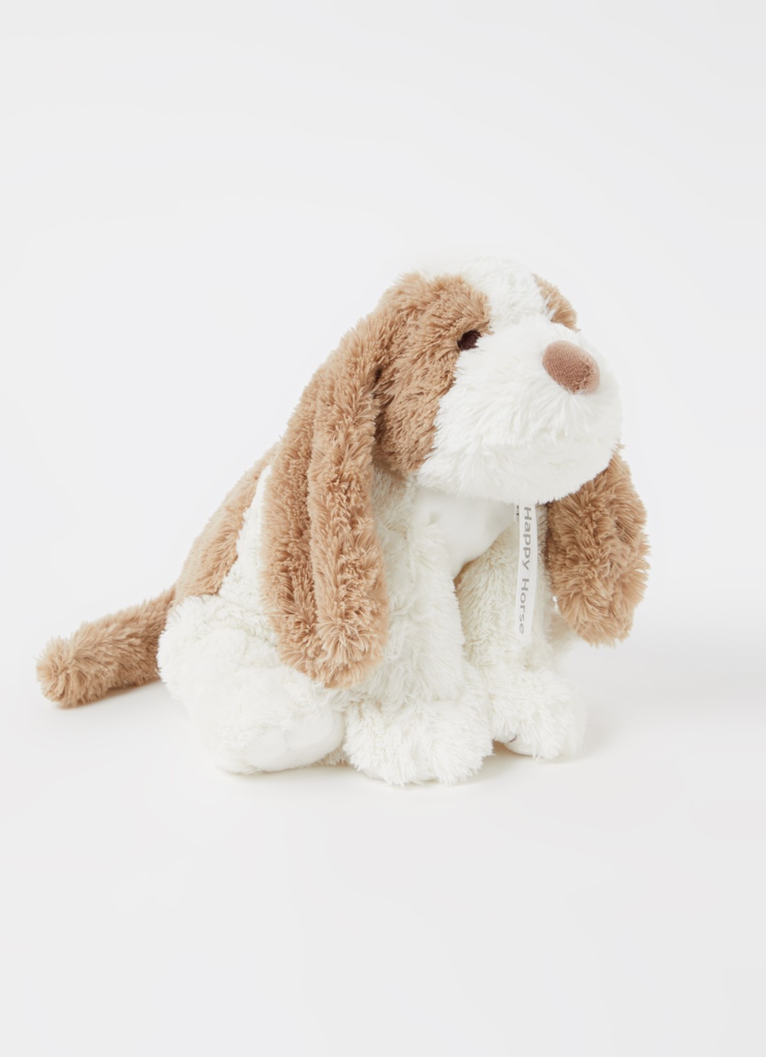 Happy Horse Dog David knuffel 28 cm  - voorkant 2 wit