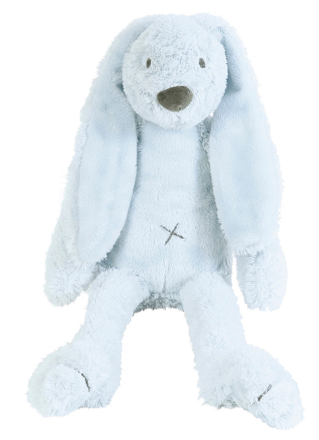 Happy Horse Richie konijn knuffel 28 cm - voorkant blauw