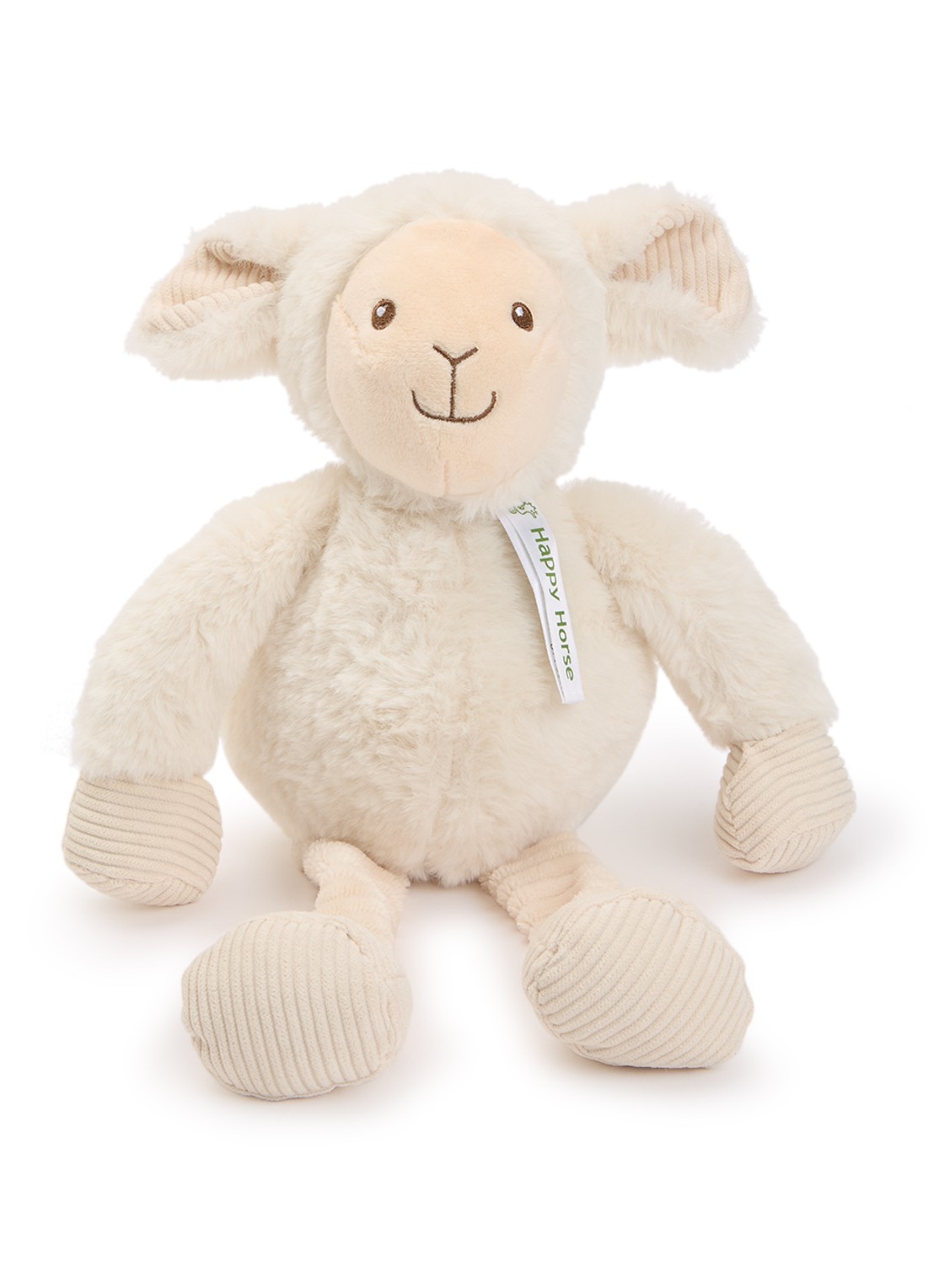 Happy Horse Sheep Seth No. 2 knuffel 40 cm - voorkant gebroken wit