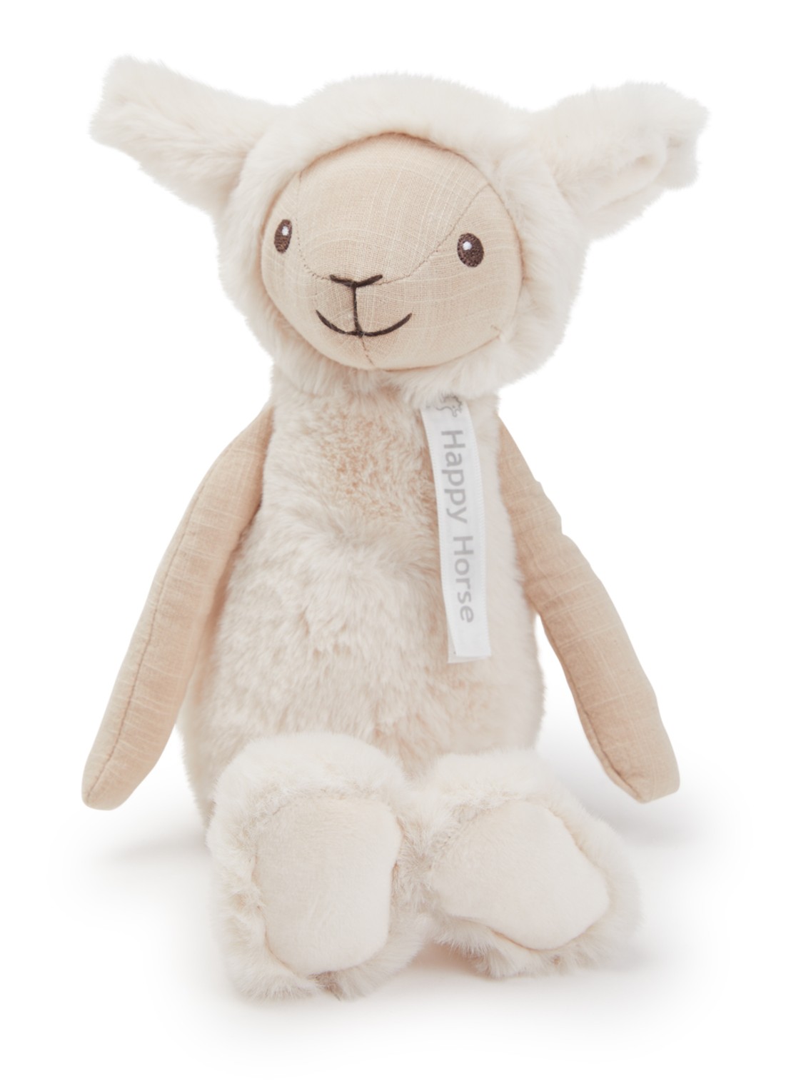 Happy Horse Sheep Sienna knuffel 30 cm - voorkant gebroken wit