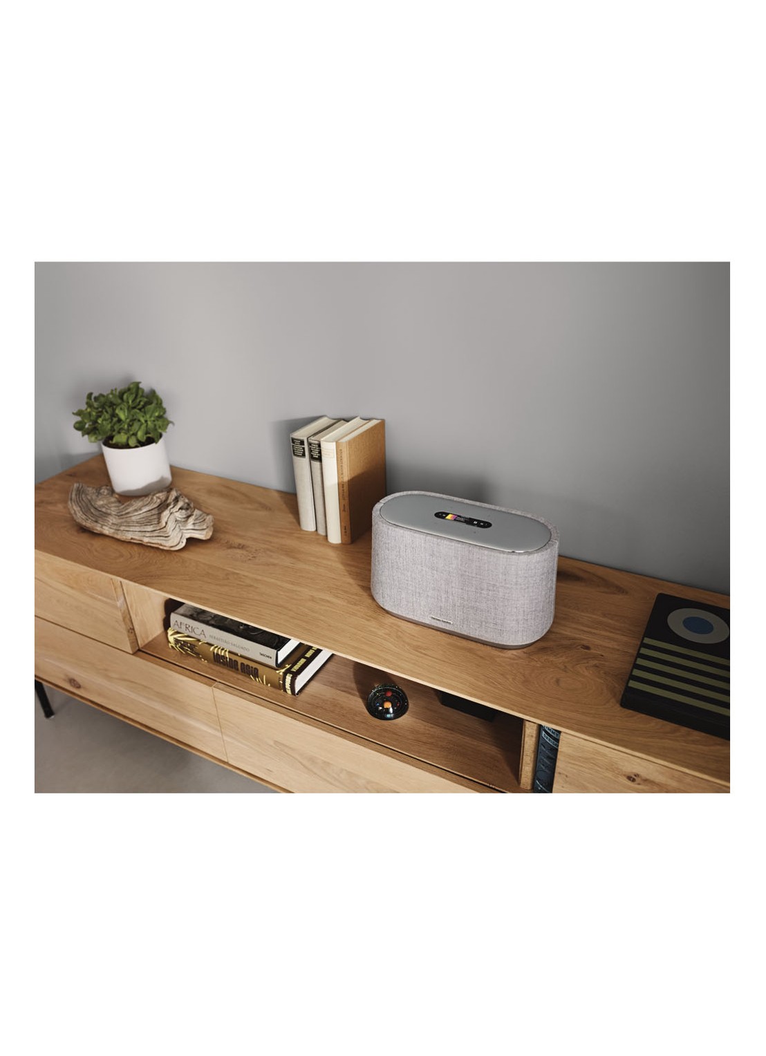 Harman Kardon Citatiion 300 draadloze speaker - detail 5 lichtgrijs