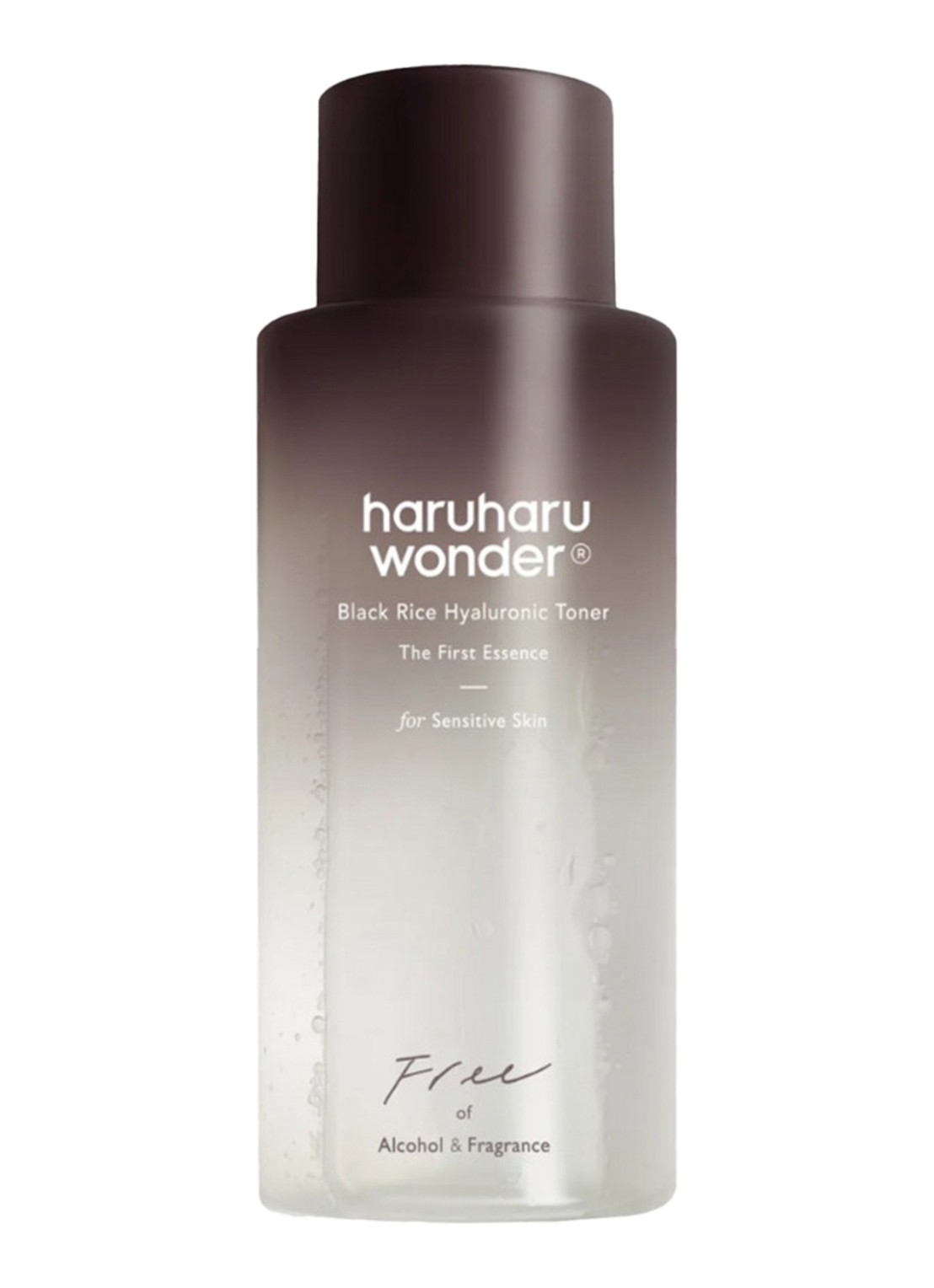 Haruharu Wonder Black Rice Hyaluronic Toner Free of Alcohol & Fragrance - toner - voorkant beige