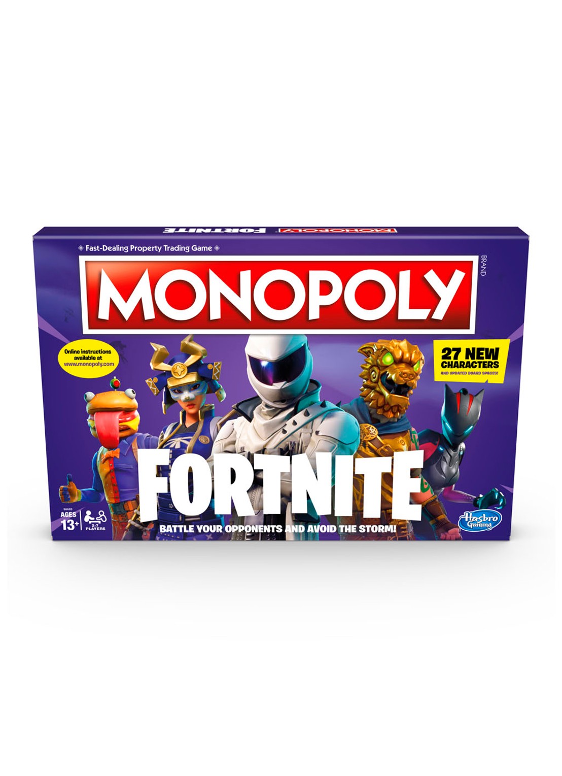 Hasbro MONOPOLY Fortnite (ENG/NL) - voorkant multicolor