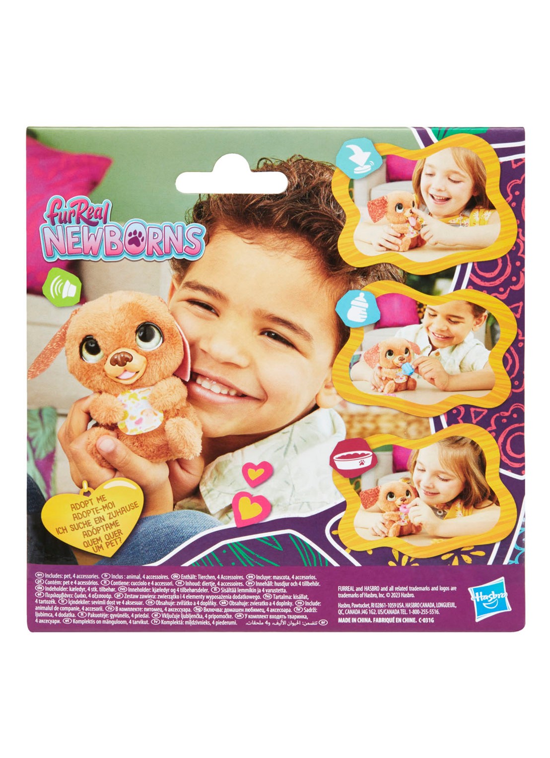 Hasbro Newborns Puppy knuffel - detail 2 undefined