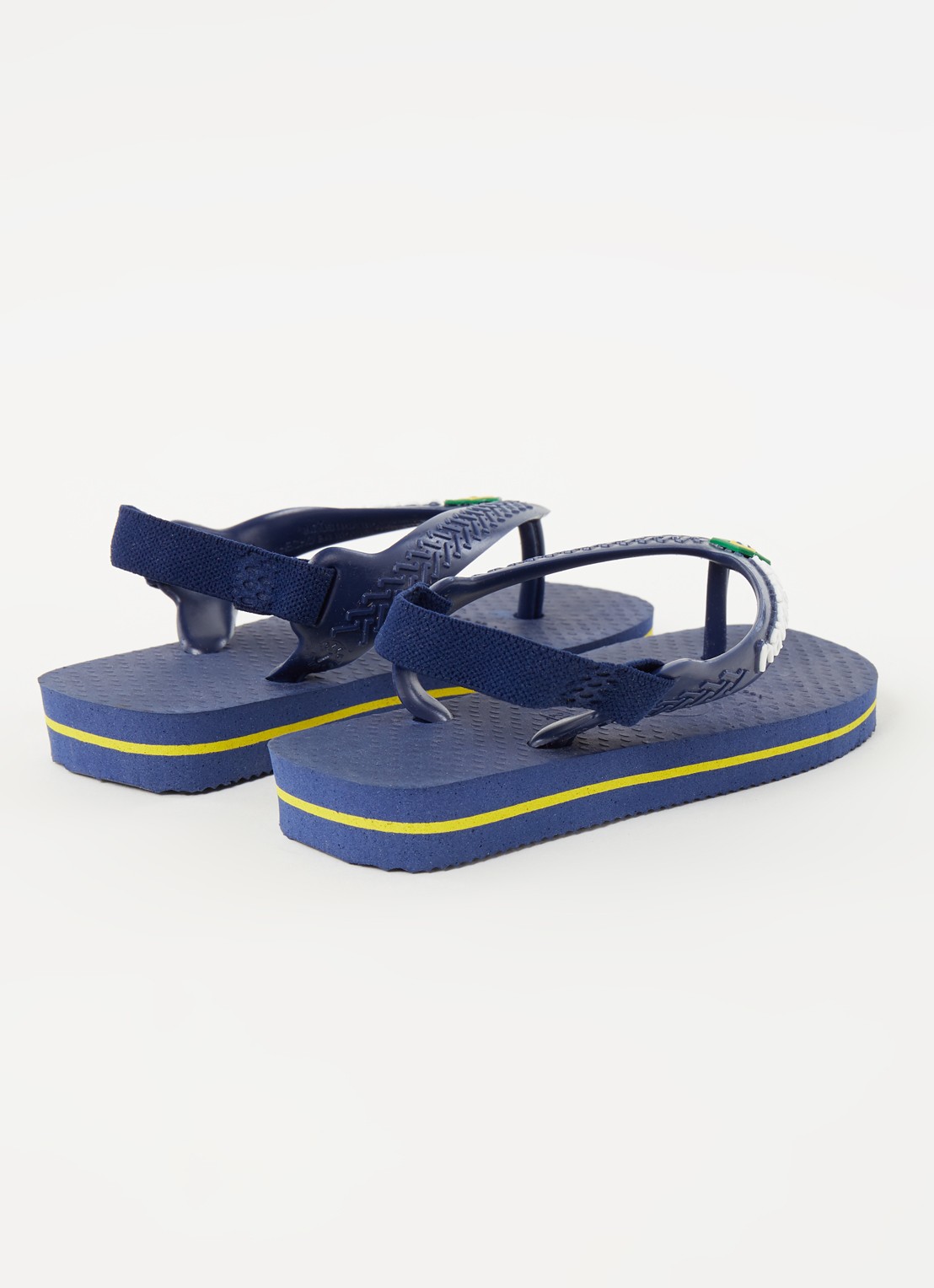 Havaianas Brasil slipper met hielbandje - detail 3 donkerblauw