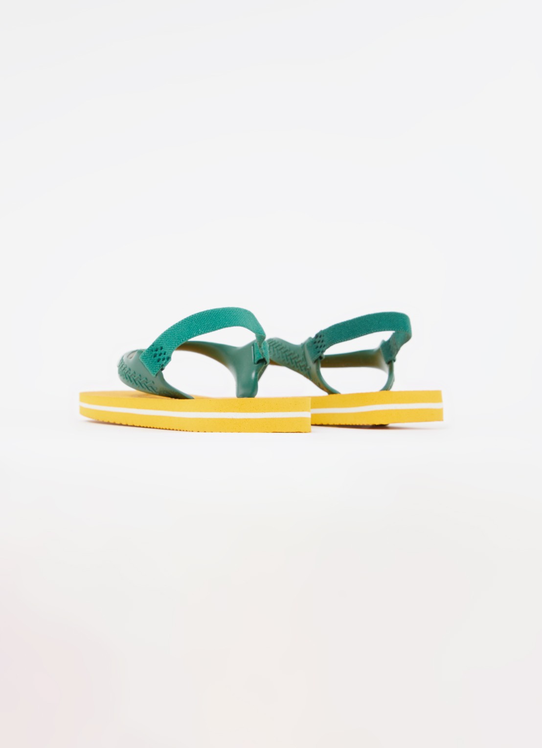 Havaianas Brasil slipper met hielbandje - detail 3 okergeel