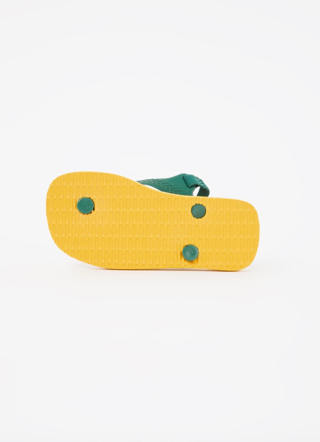 Havaianas Brasil slipper met hielbandje - detail 4 okergeel