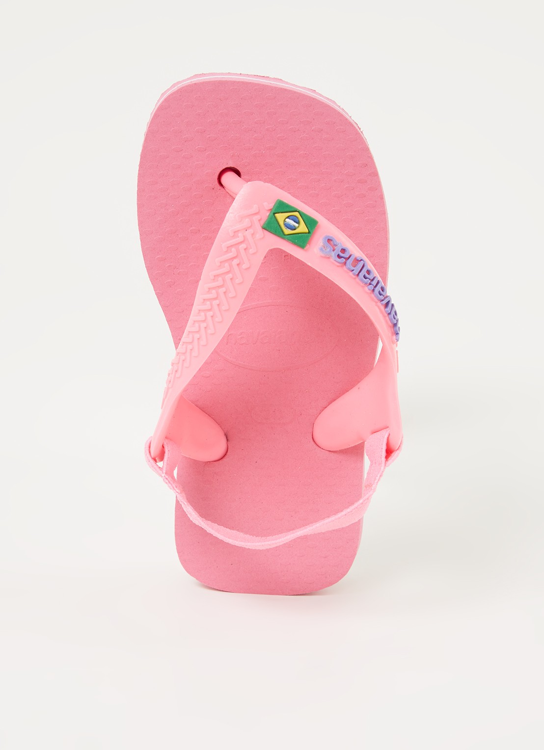 Havaianas Brasil slipper met hielbandje - voorkant 3 lichtroze