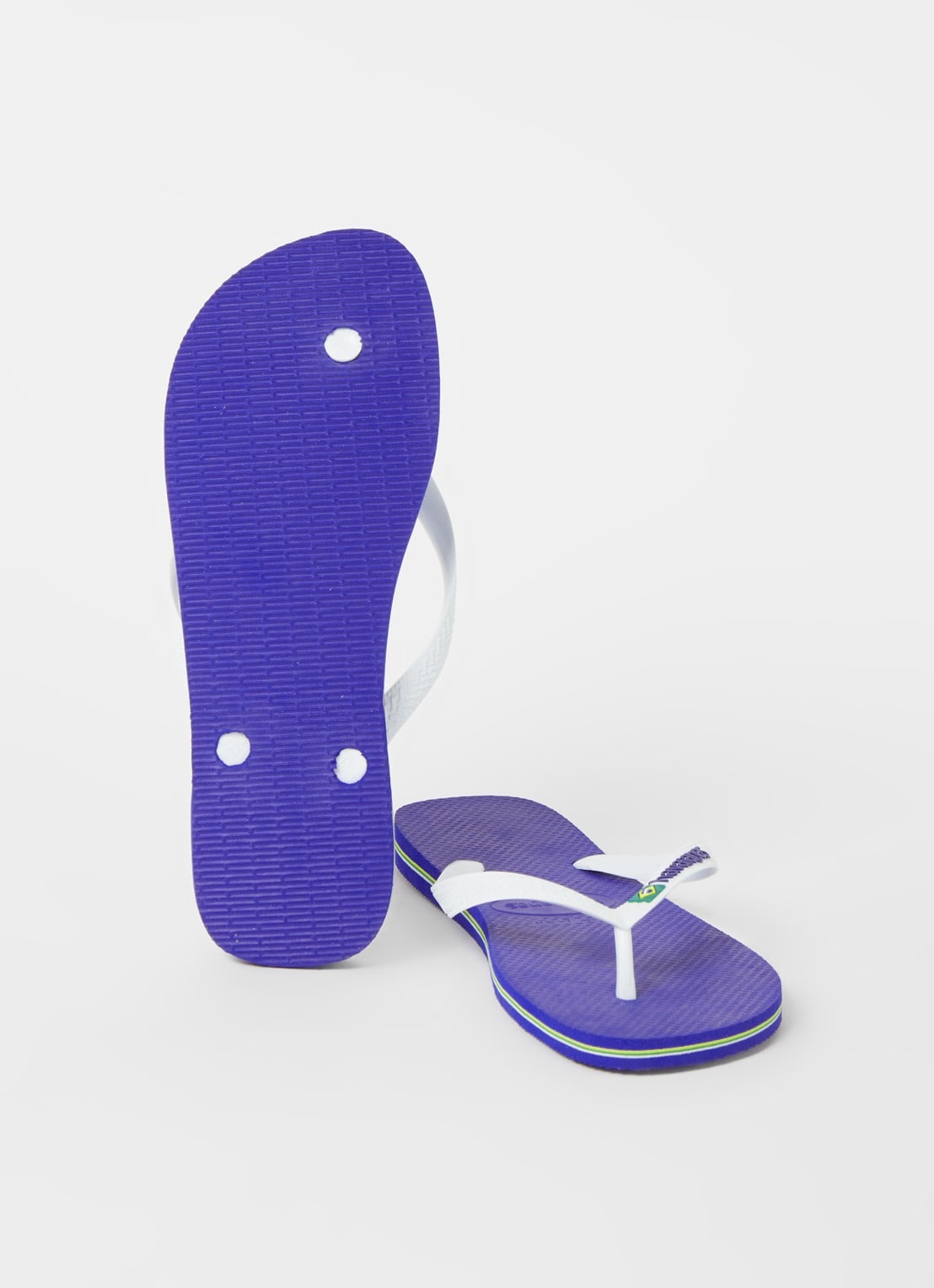 Havaianas Brasil slipper met logo - detail 2 paars