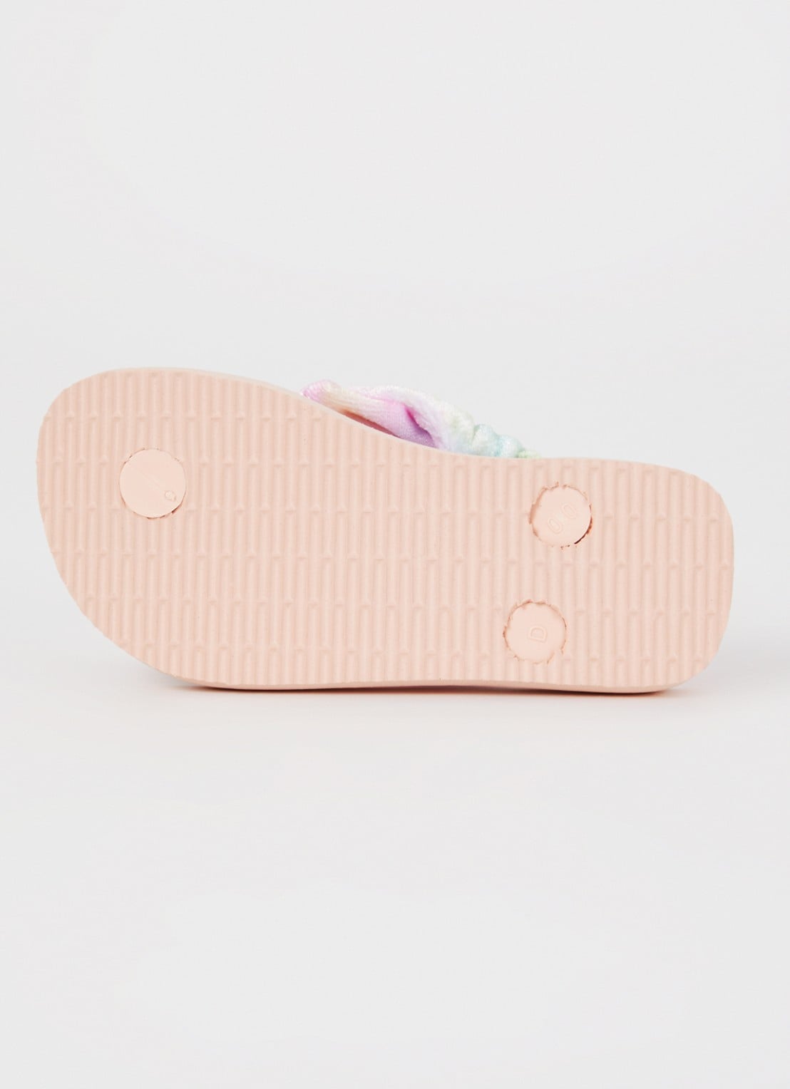 Havaianas Fluffy slippers van fluweel met print - detail 2 roze
