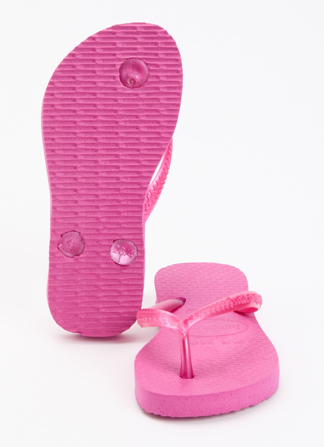 Havaianas Slipper met logo - detail 2 fuchsia