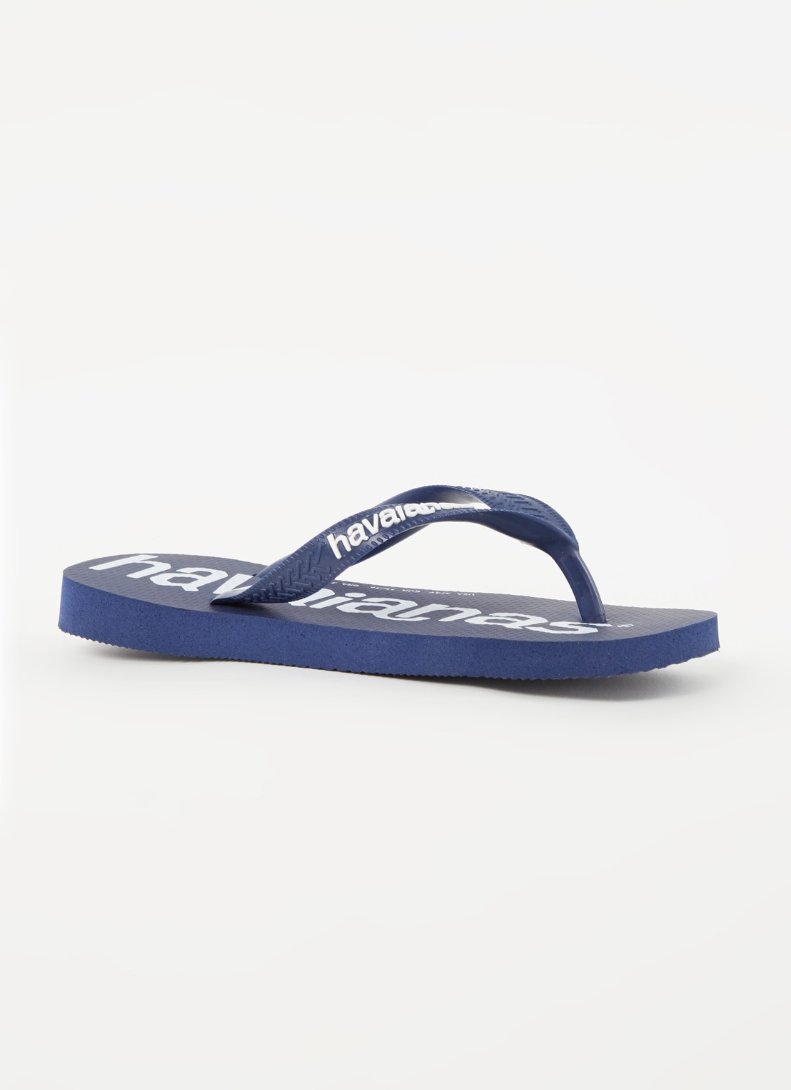 Havaianas Top Logomania slipper - voorkant 2 blauw