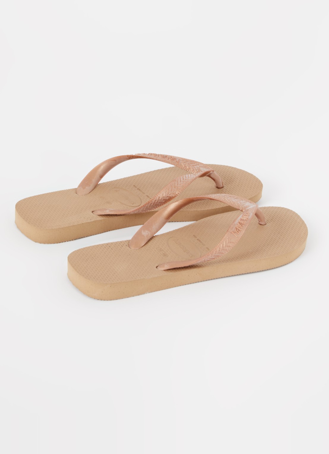 Havaianas Top slipper met logo - achterkant 4 brons