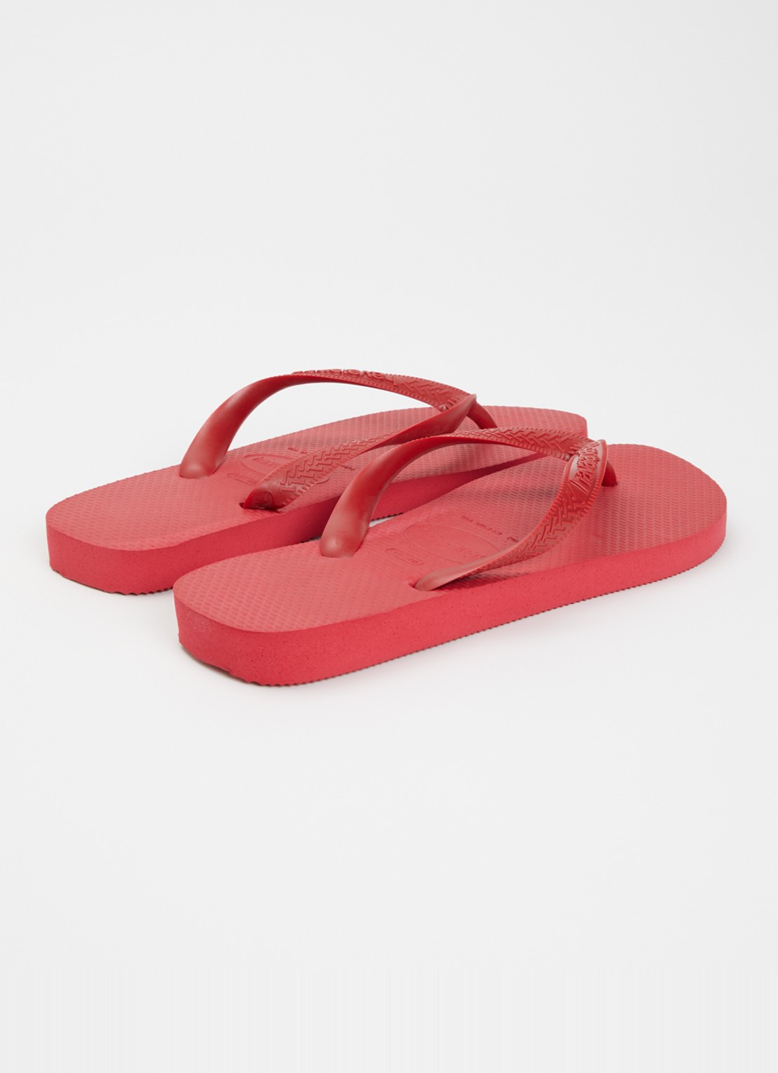 Havaianas Top slipper met logo - achterkant 4 rood