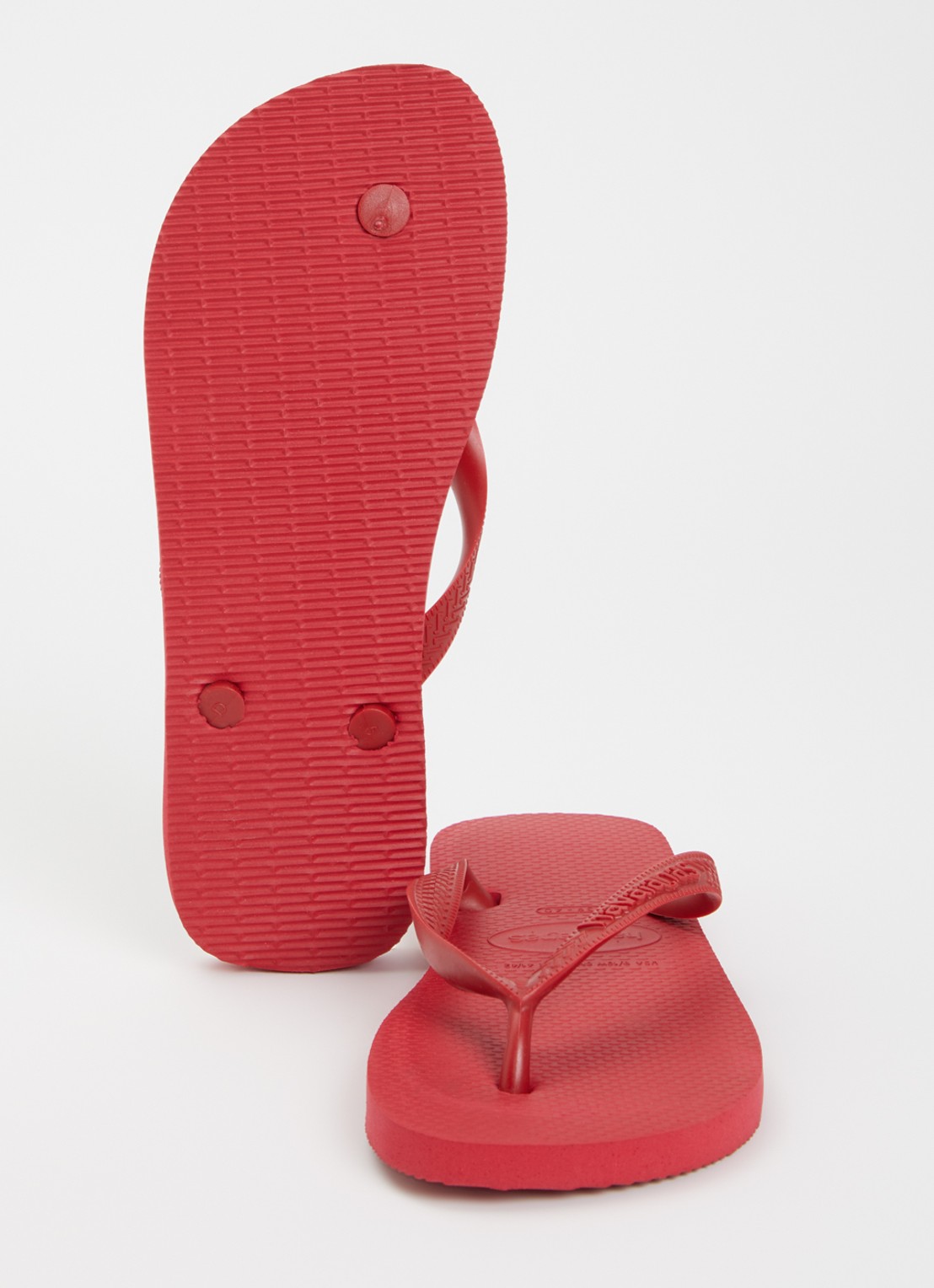 Havaianas Top slipper met logo - detail rood
