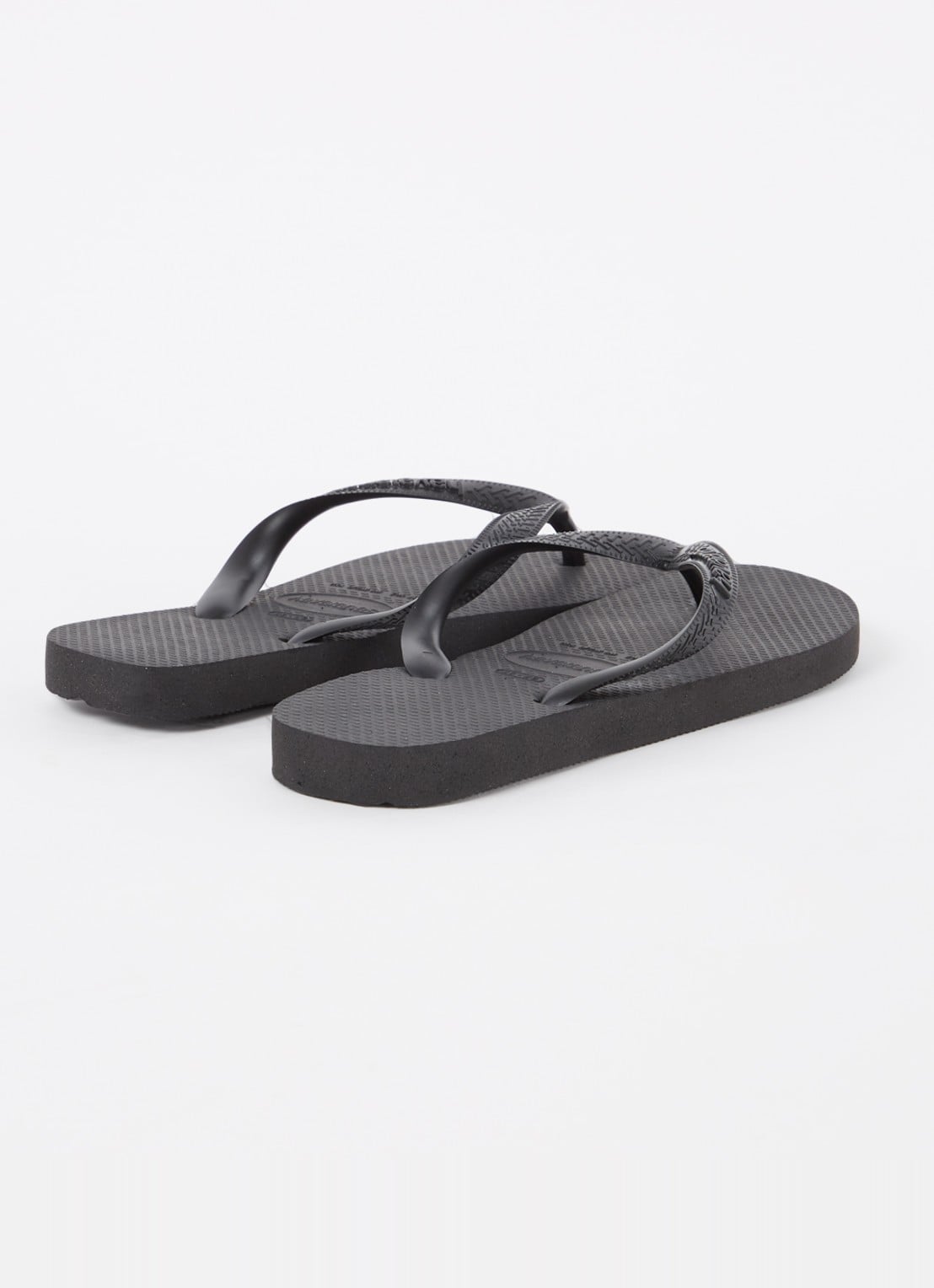 Havaianas Top slipper met logo - detail zwart