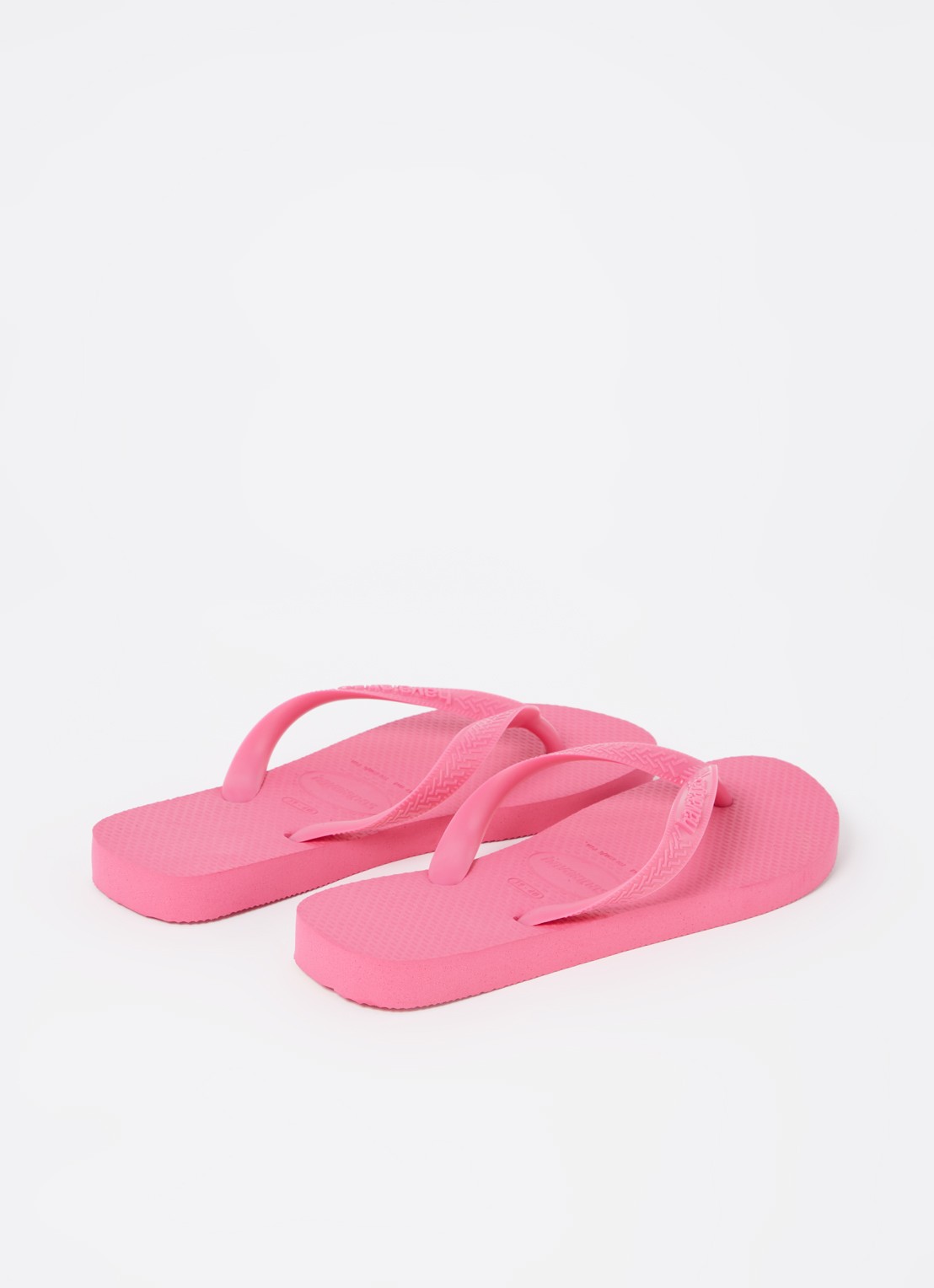 Havaianas Top slipper met logo - achterkant 4 fuchsia