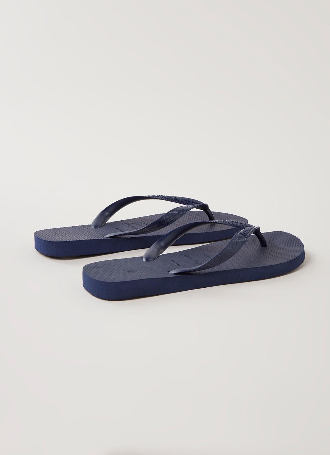 Havaianas Top slipper met logo - detail donkerblauw