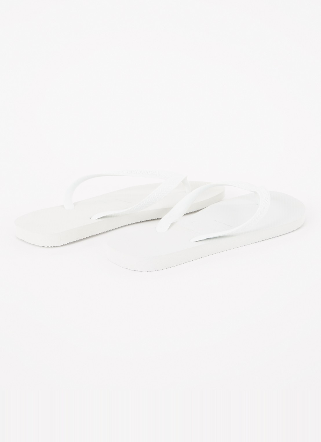 Havaianas Top slipper met logo - achterkant gebroken wit