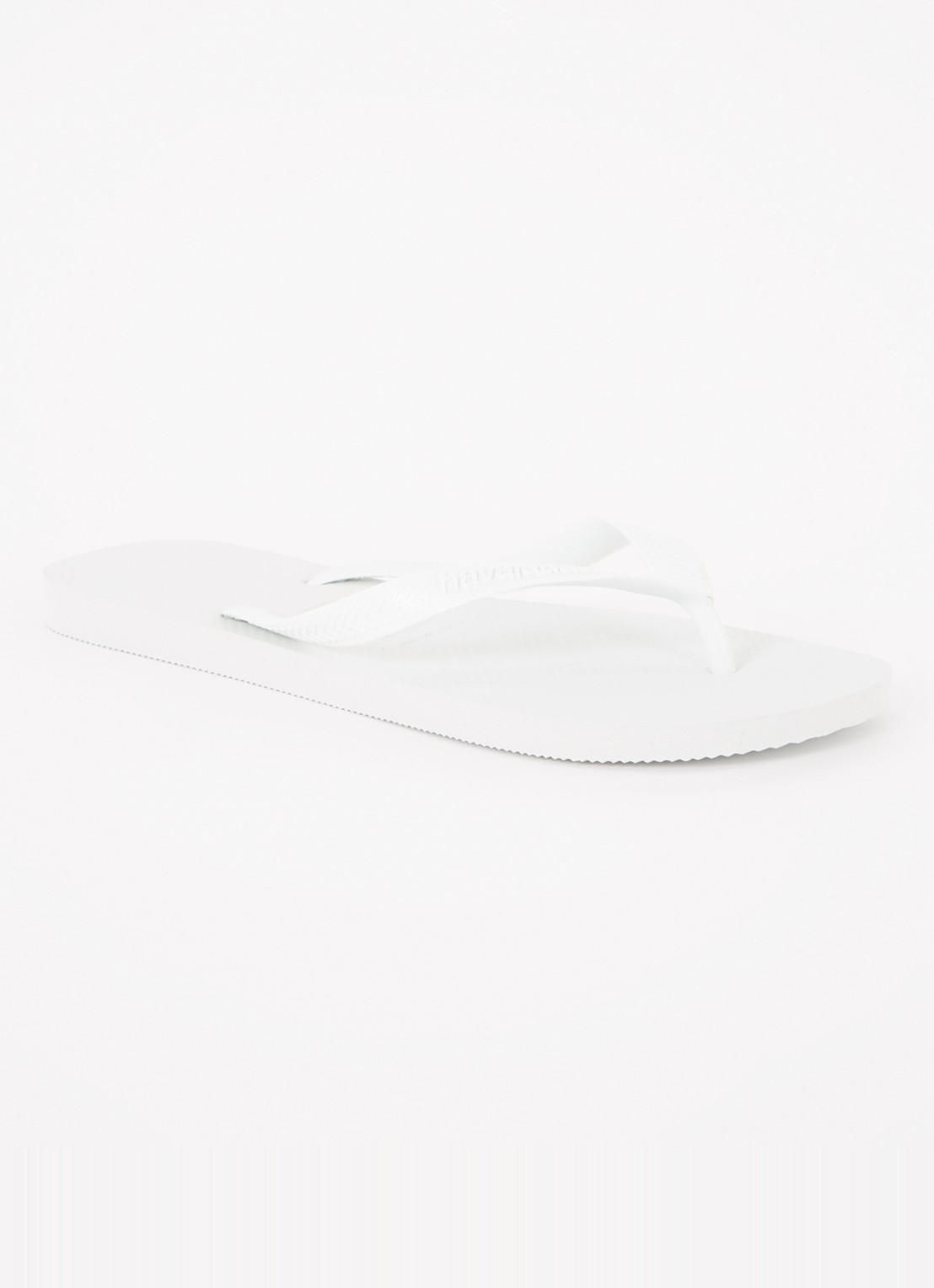 Havaianas Top slipper met logo - voorkant 4 gebroken wit