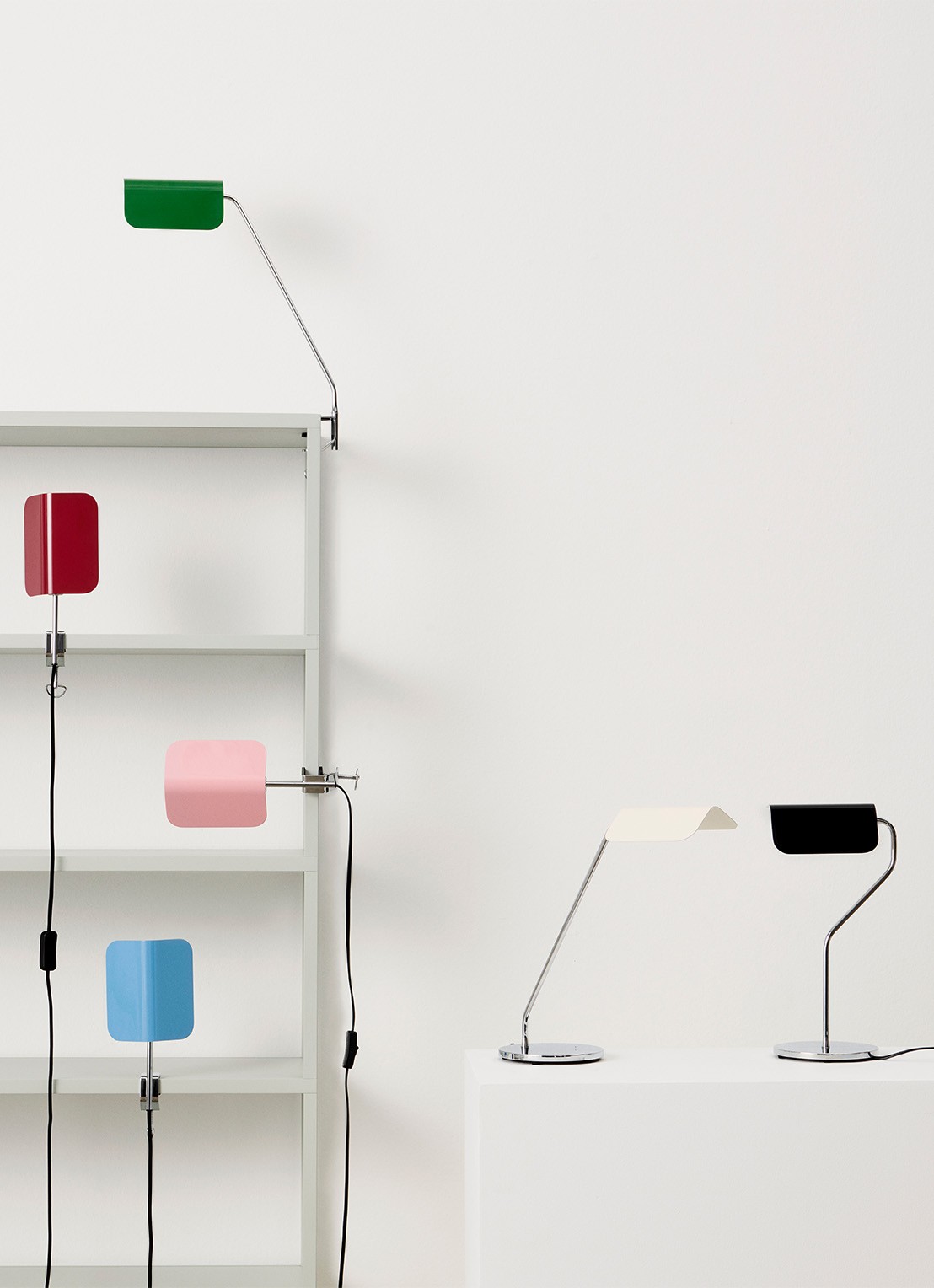 Hay Apex clip lamp - voorkant 2 zwart