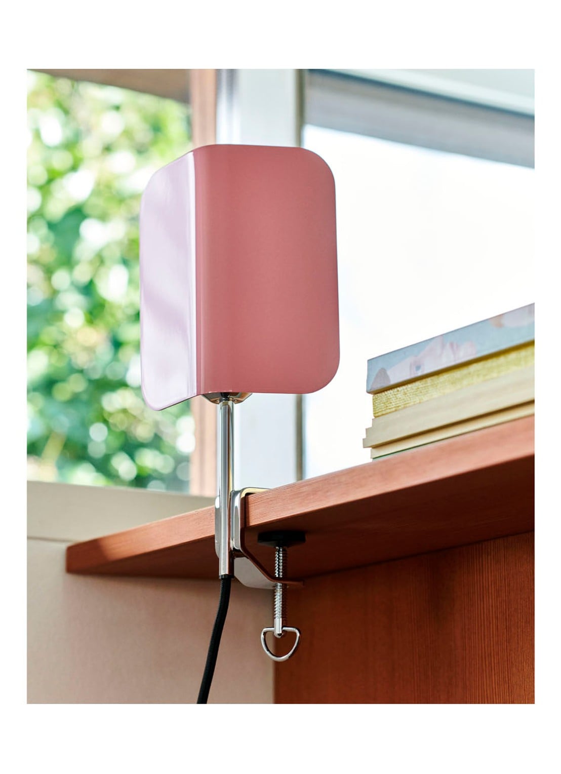 Hay Apex Clip lamp - voorkant roze