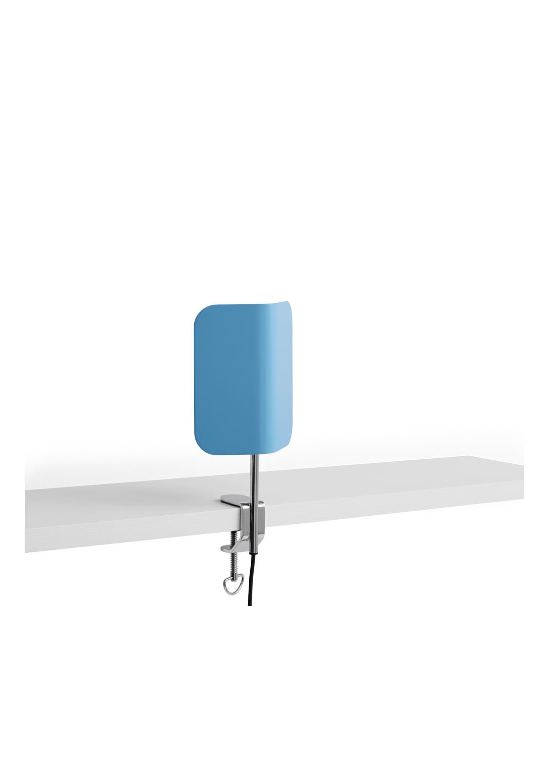 Hay Apex klemlamp 27,5 cm - voorkant 3 lichtblauw