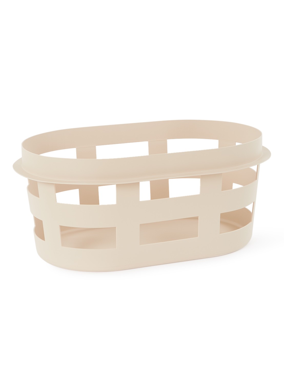 Hay Basket S wasmand 57,5 x 37,5 cm - voorkant 3 beige